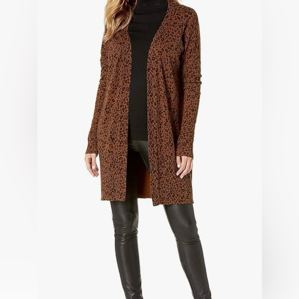 Sanctuary Lenox leopard open front cardigan - Medium
